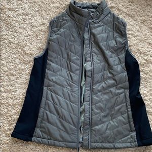 Gray columbia vest